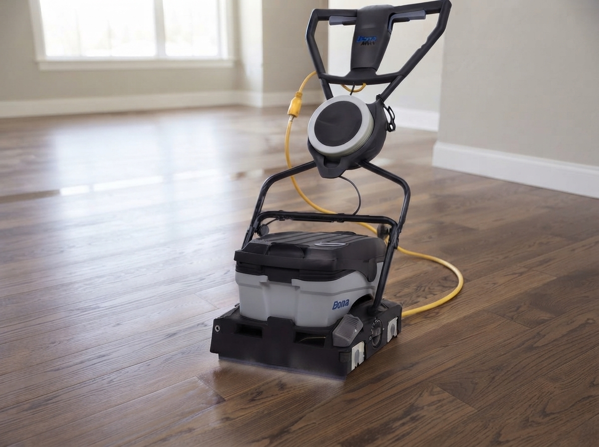 Industrial floor cleaning