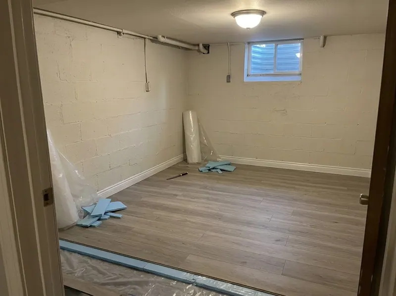 Laminate flooring installation in Portsmouth, VA