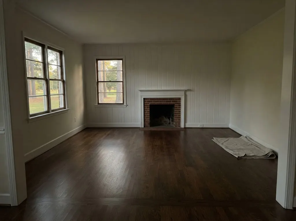 Hardwood floor refinishing in Williamsburg, VA