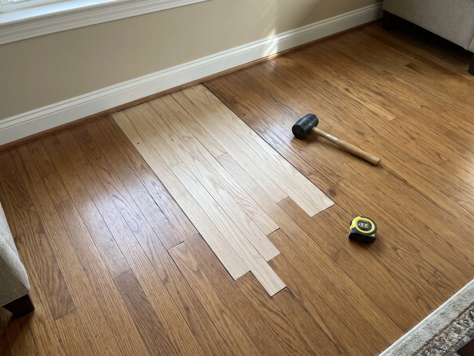 Hardwood floor repair in Mathews, VA